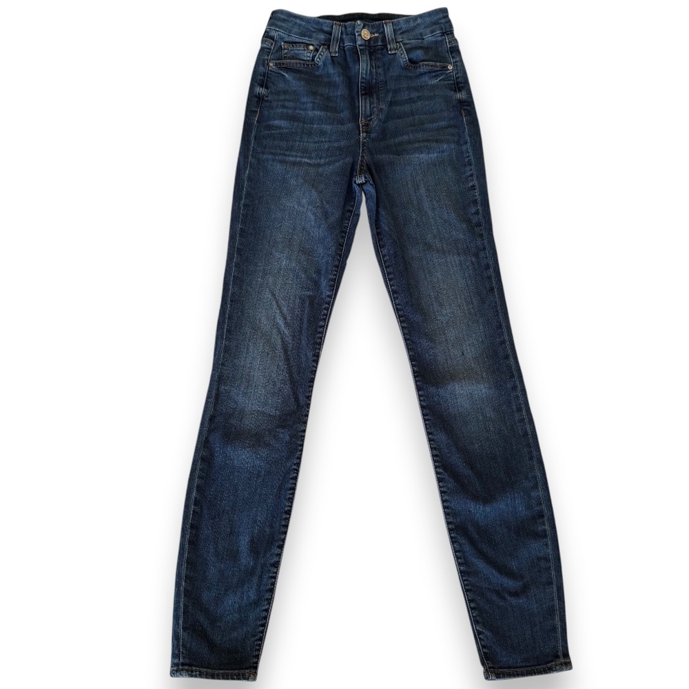 & DENIM Super skinny ankle high waist jeans size 26
